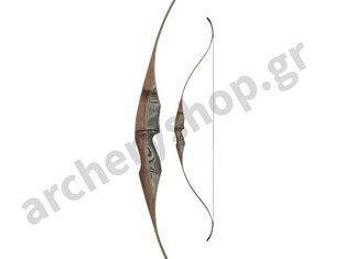 White Feather Fieldbow One Piece Lapwing RH 60" Black