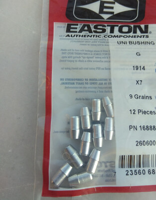 Easton UNI Bushing G 1914 X7 9 Grains (12 τμχ.)