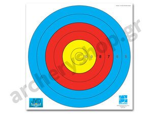 JVD Target Face Fita 80 cm. Centre 6-Ring