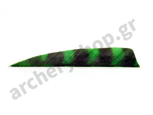 Trueflight Feathers 4" Shield RW Barred