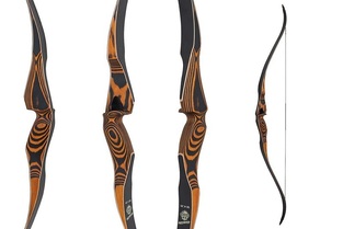 Oak Ridge Hardwood One-Piece Recurve Bow 62"