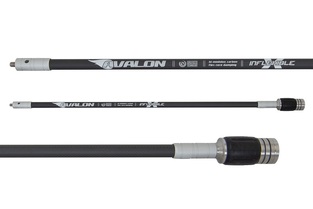 Avalon Stabilizers Carbon Long Rod Tec X 16mm 'Inflexible' Hi-Mod Double Core W/ Damper